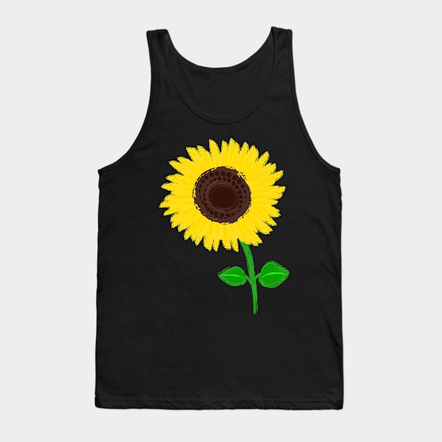 Sunflower5 Tank Top by CindyS